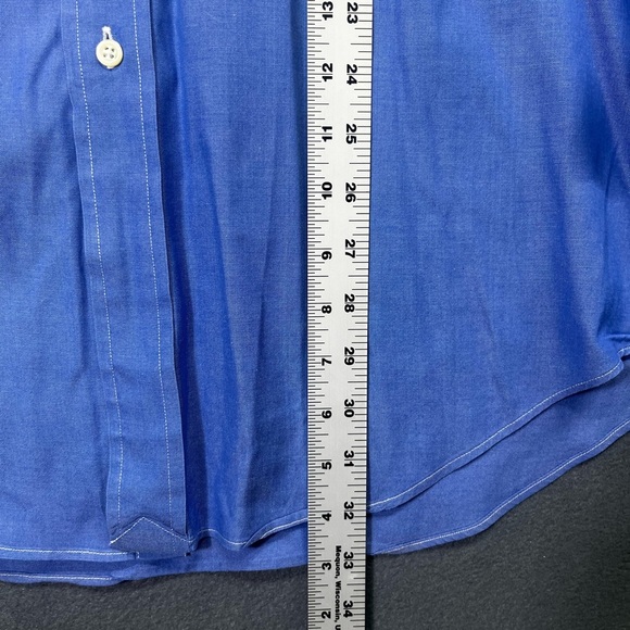 Ralph Lauren Yarmouth Pimpoint Oxford Cloth Shirt Mens 16 3/4 Casual Preppy 1567 - Picture 5 of 7